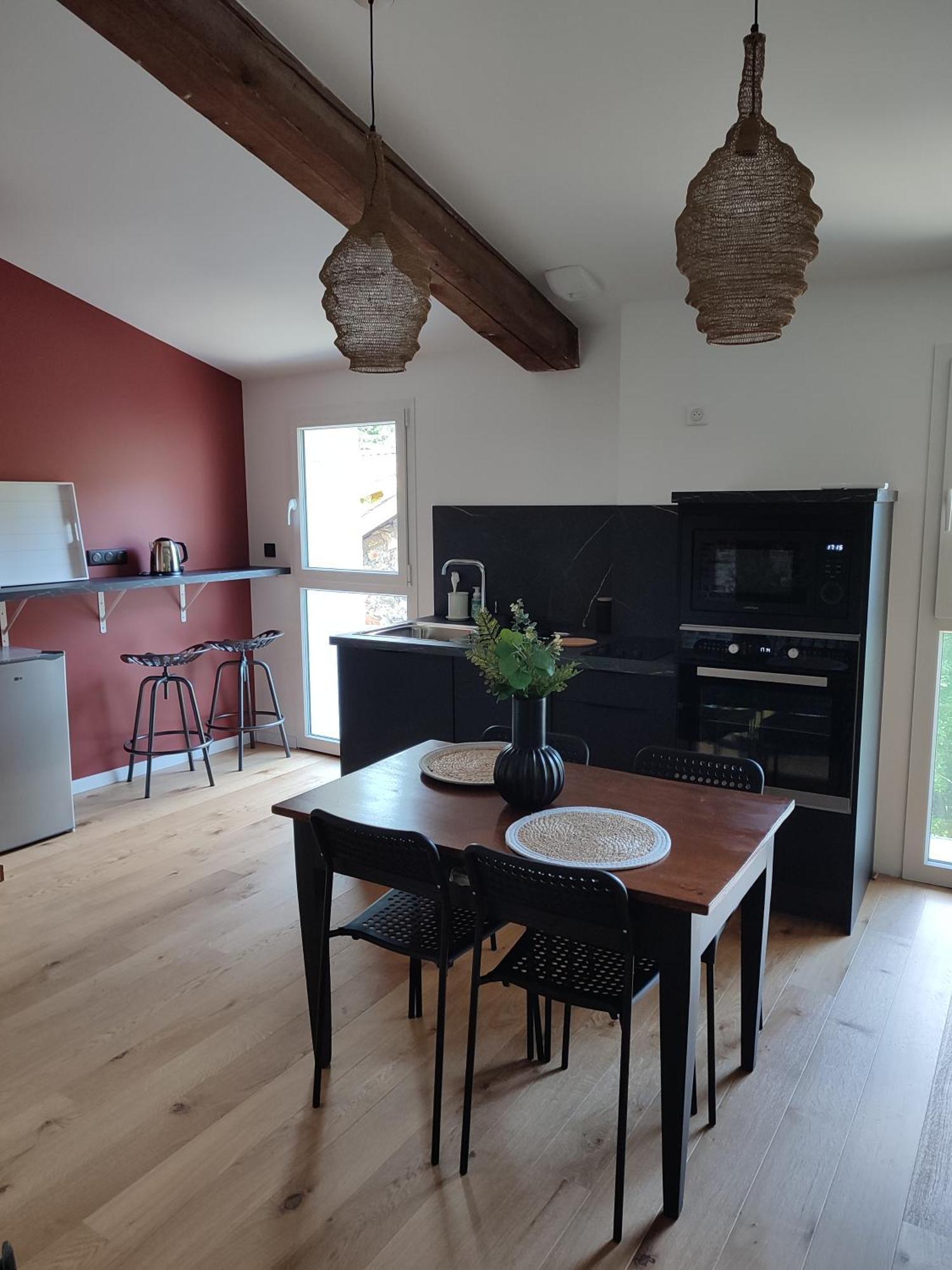Le Petit 1881 Apartment Ampuis Bagian luar foto