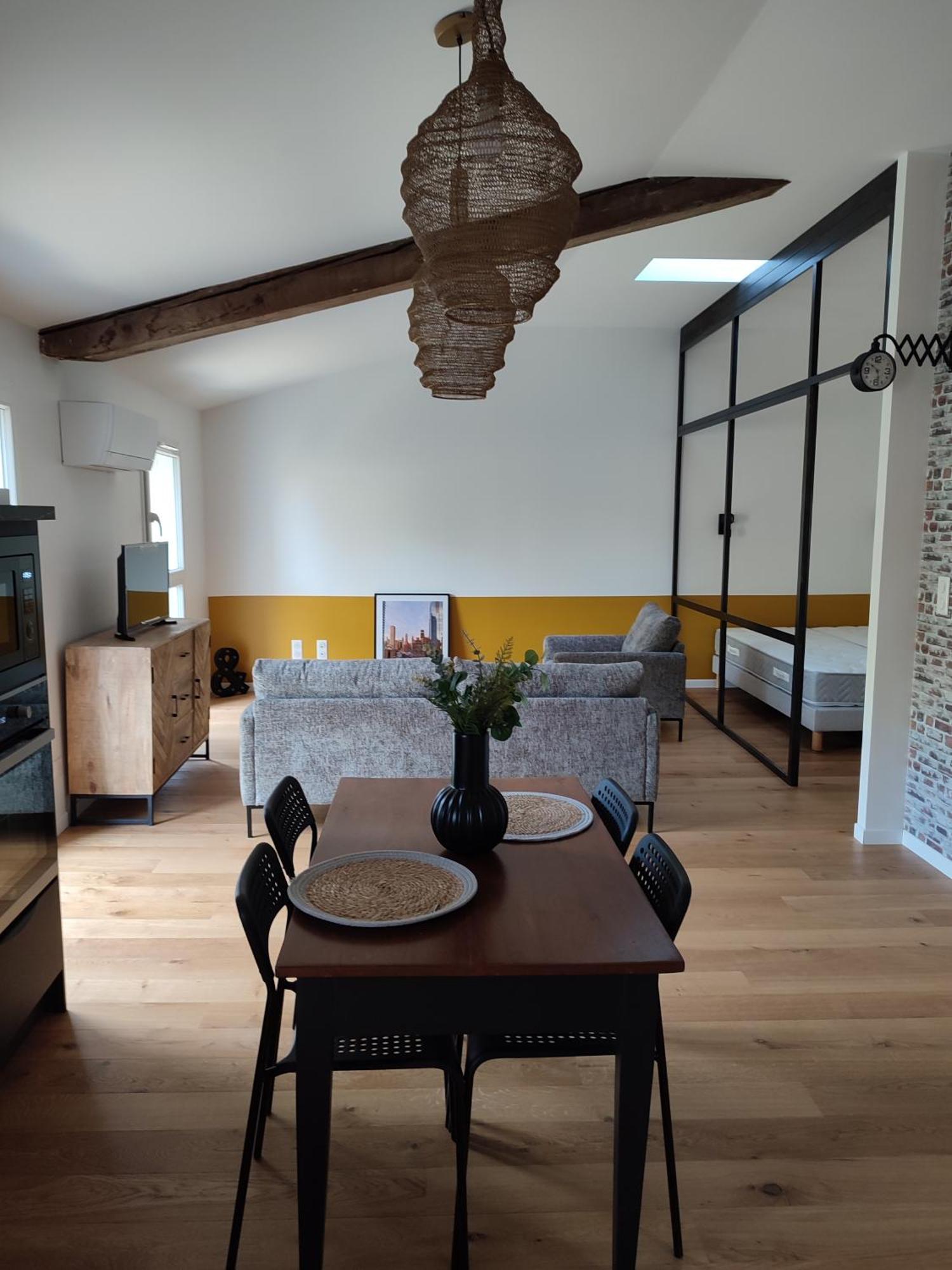 Le Petit 1881 Apartment Ampuis Bagian luar foto